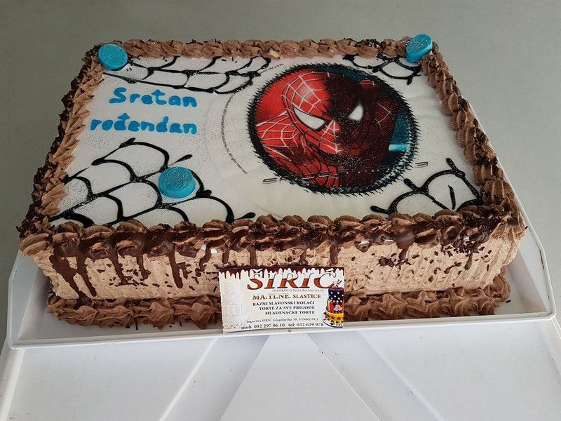 Rođendanska torta Spiderman