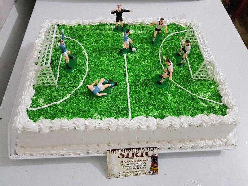 Rođendanska torta nogomet